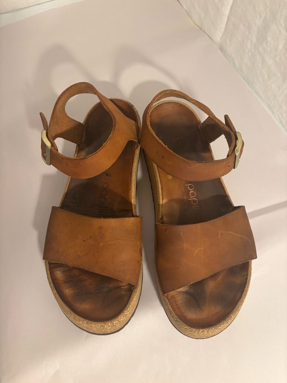 Papillio by Birkenstock 
Glenda leather sandals size 39